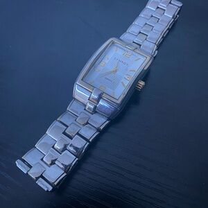 Silver Rectangular Watch